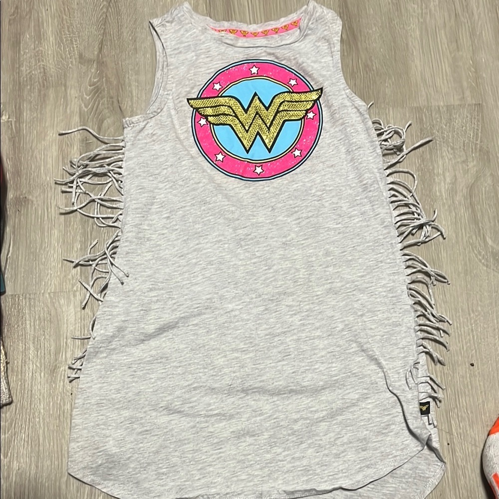 Wonder Woman Fringe Tank Dress